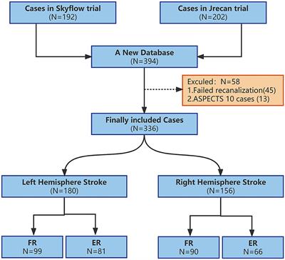 Unequal Efficacy of Different Infarct Location in Predicting Futile Recanalization of Patients With Acute Ischemic Stroke